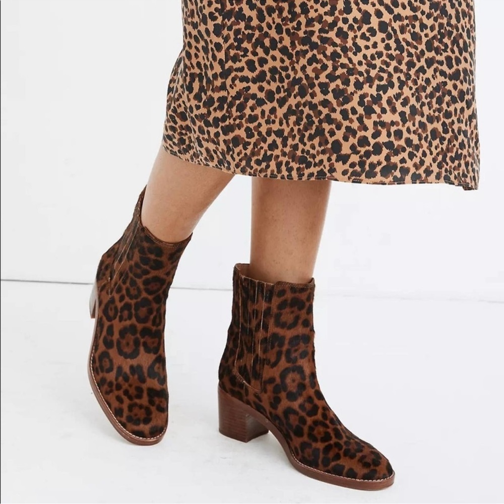 Madewell Cheetah Booties